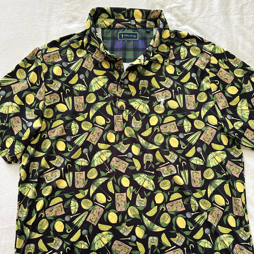 William Murray Golf Lemon Life Polo